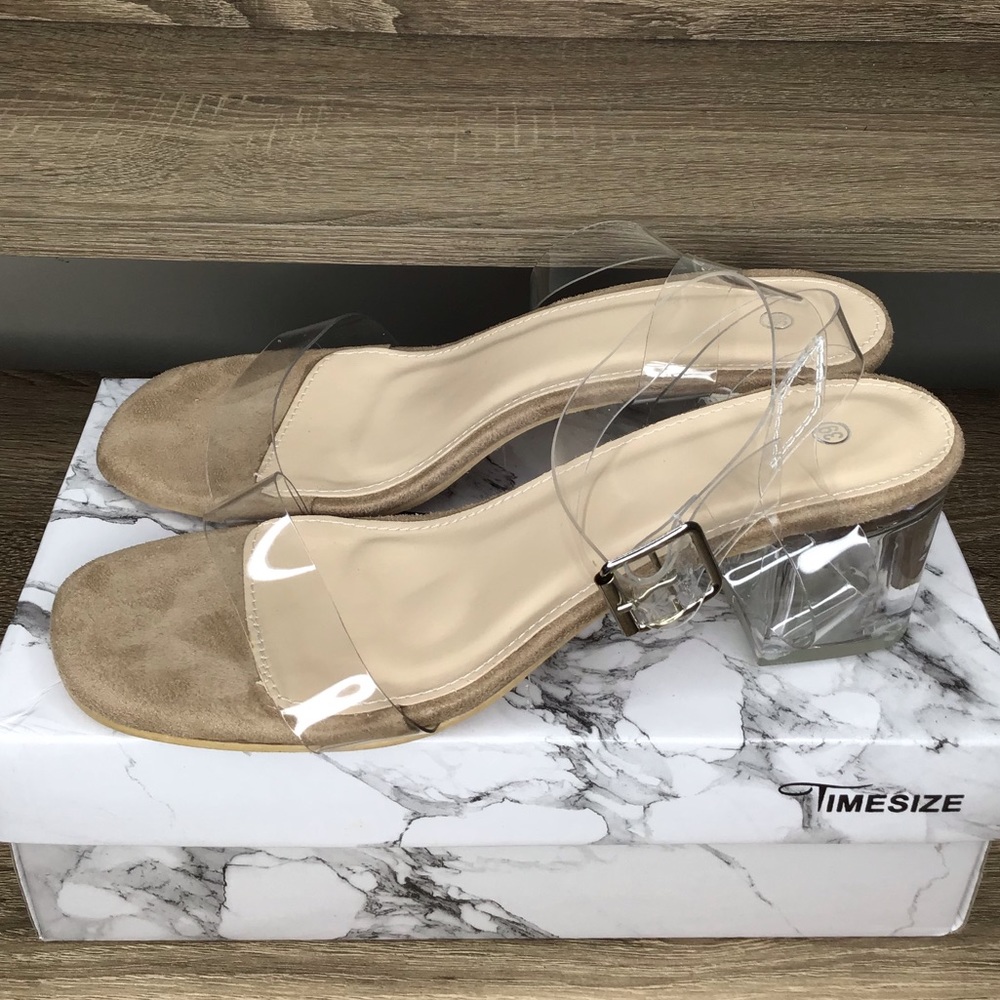 Clear High Heel Shoes